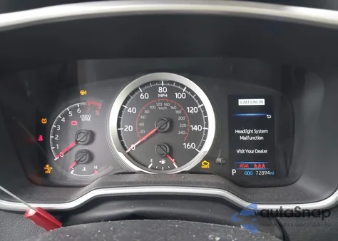 2022 Toyota Corolla Se Nightshade Edition z USA, uszkodzony, nr VIN JTND4MBE7N3177037